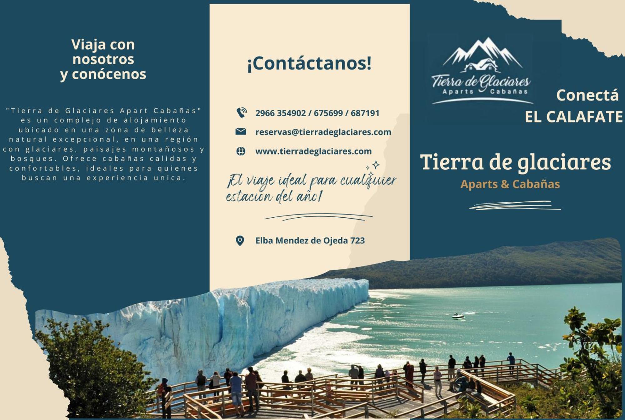 Hotel Cabanas Aparts Tierra De Glaciares El Calafate Bagian luar foto